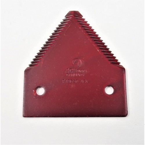 Nożyk kosy hedera górno nacinany 83 × 76 × 2,7 mm JOHN DEERE 925 935 945 955 965 975 985 – AZ32298.jpg