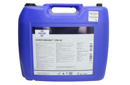 Olej silnikowy FUCHS AGRIFARM MOT 15W40 API CI-4 ACEA E7 SHPD 20L.jpg